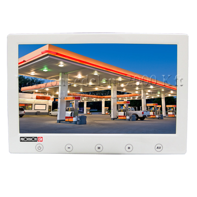 riasztóbolt, riasztobolt, Provision PR-TFT9D/WH 9-colos LCD monitor