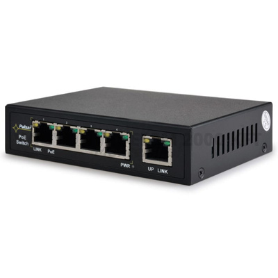 riasztóbolt, riasztobolt, Pulsar S54 5 port Switch 4 POE port