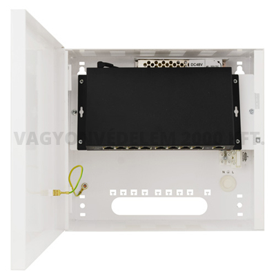 riasztóbolt, riasztobolt, Pulsar S98-C 9 port Switch 8 POE port dobozolva