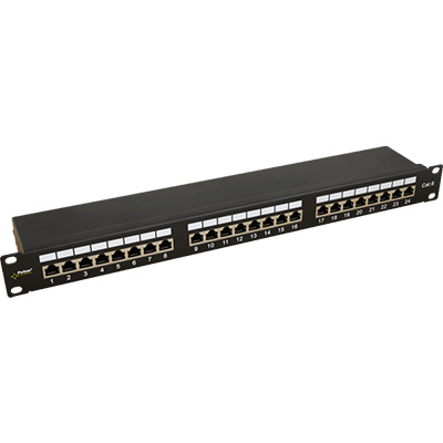 riasztóbolt, riasztobolt, PULSAR RP-F24V6 24 port Patch panel (1U) - CAT6