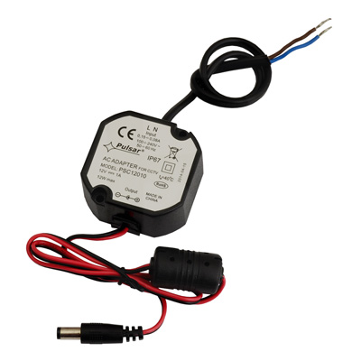 riasztóbolt, riasztobolt, Pulsar PSC12010 12V 1.0A tápegység