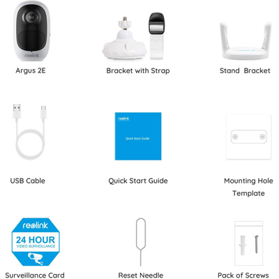 REOLINK ARGUS 2E 2MP WIFI IP kamera