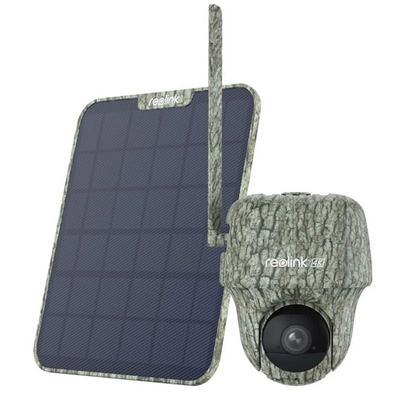 riasztóbolt, riasztobolt, REOLINK GO G450 8MP 4G akkumulátoros PT IP kamera + REOLINK Solar Panel