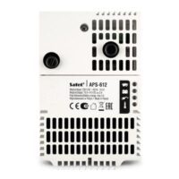 riasztóbolt, riasztobolt, SATEL APS-612 kapcsolóüzemű tápegység