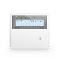 riasztóbolt, riasztobolt, SATEL INTEGRA INT-KLCDR-W kezelő