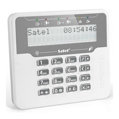 riasztóbolt, riasztobolt, SATEL VERSA-KWRL2 vezeték nélküli LCD kezelő