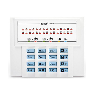 riasztóbolt, riasztobolt, SATEL VERSA-LED-BL LED kezelő