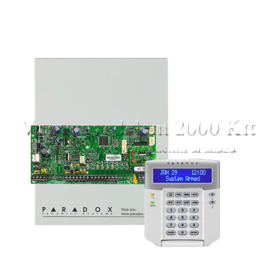 riasztóbolt, riasztobolt, PARADOX SP4000/K32LCD+ kezelővel