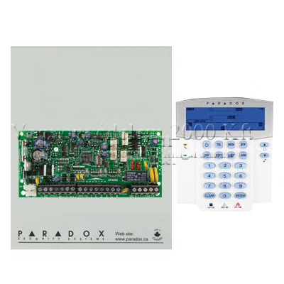 riasztóbolt, riasztobolt, PARADOX SP4000/K35 kezelővel