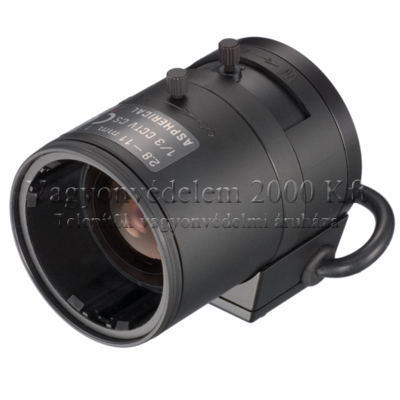 riasztóbolt, riasztobolt, Tamron 2.8-11mm varifokális optika