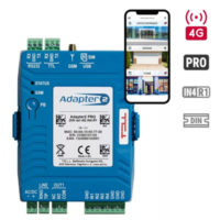 riasztóbolt, riasztobolt, TELL Adapter2 PRO DIN rail - 4G.IN4.R1 GSM kommunikátor