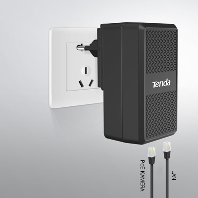 TENDA POE15F-48V-I PoE tápegység