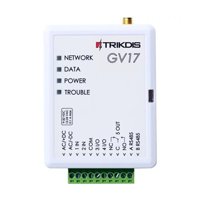 riasztóbolt, riasztobolt, TRIKDIS GV17-4G GSM modul