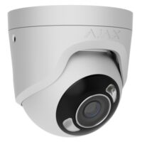 riasztóbolt, riasztobolt, AJAX TurretCam HL 8 MP dómkamera 2.8 mm - fehér