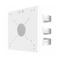 riasztóbolt, riasztobolt, UNIVIEW TR-UP06-C-IN oszlop adapter