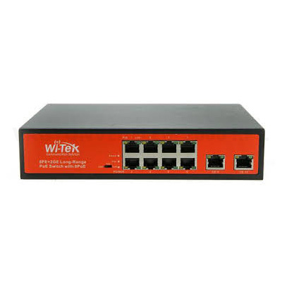 riasztóbolt, riasztobolt, WiTek WI-PS210G PoE switch