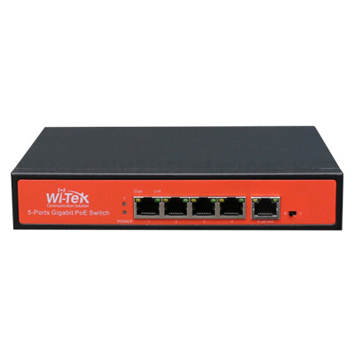 riasztóbolt, riasztobolt, WiTek WI-PS305G PoE switch