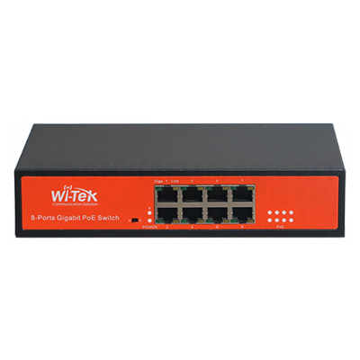 riasztóbolt, riasztobolt, WiTek WI-PS308G PoE switch