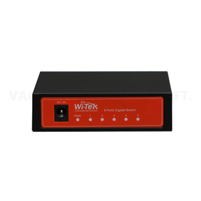 riasztóbolt, riasztobolt, WiTek WI-SG105 5 portos mini switch