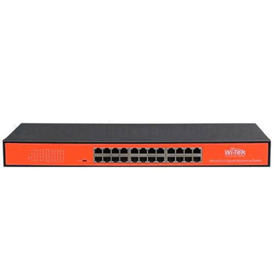 riasztóbolt, riasztobolt, WiTek WI-SG124 24 portos switch