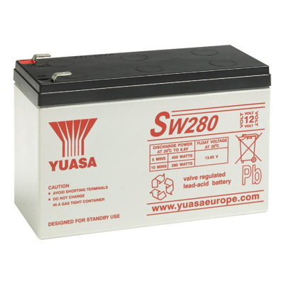 riasztóbolt, riasztobolt, YUASA 12V 7.8Ah akkumulátor (SW280)